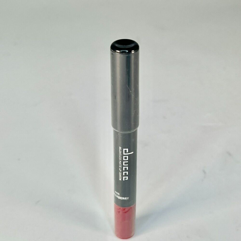 Doucce Relentless Matte Lip Crayon Lipstick Winterberry Red .098 oz Sealed New